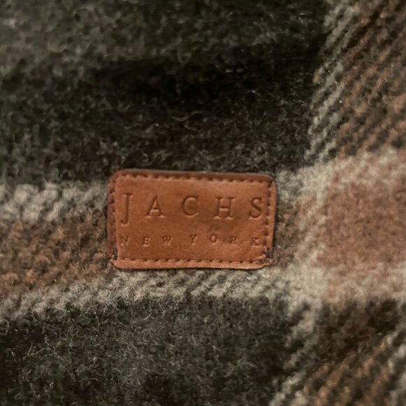 Jachs New York Men's Sherpa Lined Wool Blend Shirt Jacket Size L - Picture 8 of 11